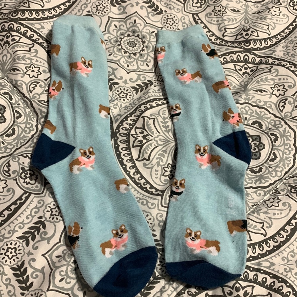 J. Crew Dog Tall Socks